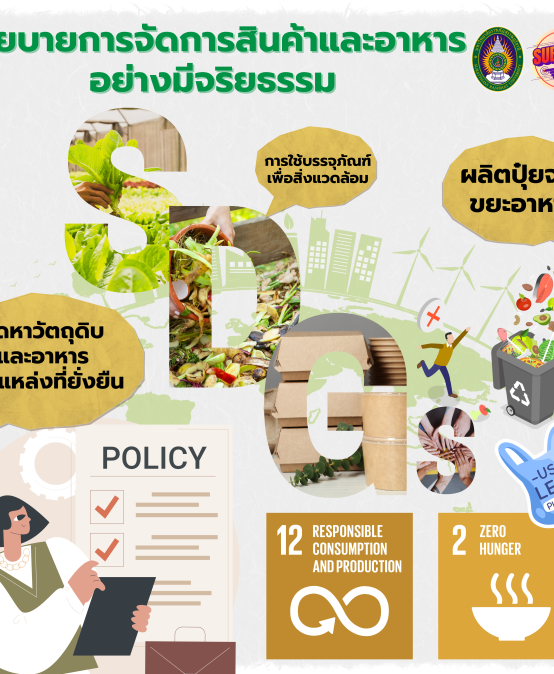 นโยบายการจัดการสินค้าและอาหารอยางมีจริยธรรม