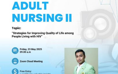 คณะพยาบาลศาสตร์ มหาวิทยาลัยราชภัฏสุราษฎร์ธานี ร่วมขับเคลื่อนสุขภาวะระดับนานาชาติผ่านการบรรยายวิชาการด้านคุณภาพชีวิตของผู้ติดเชื้อ HIV
