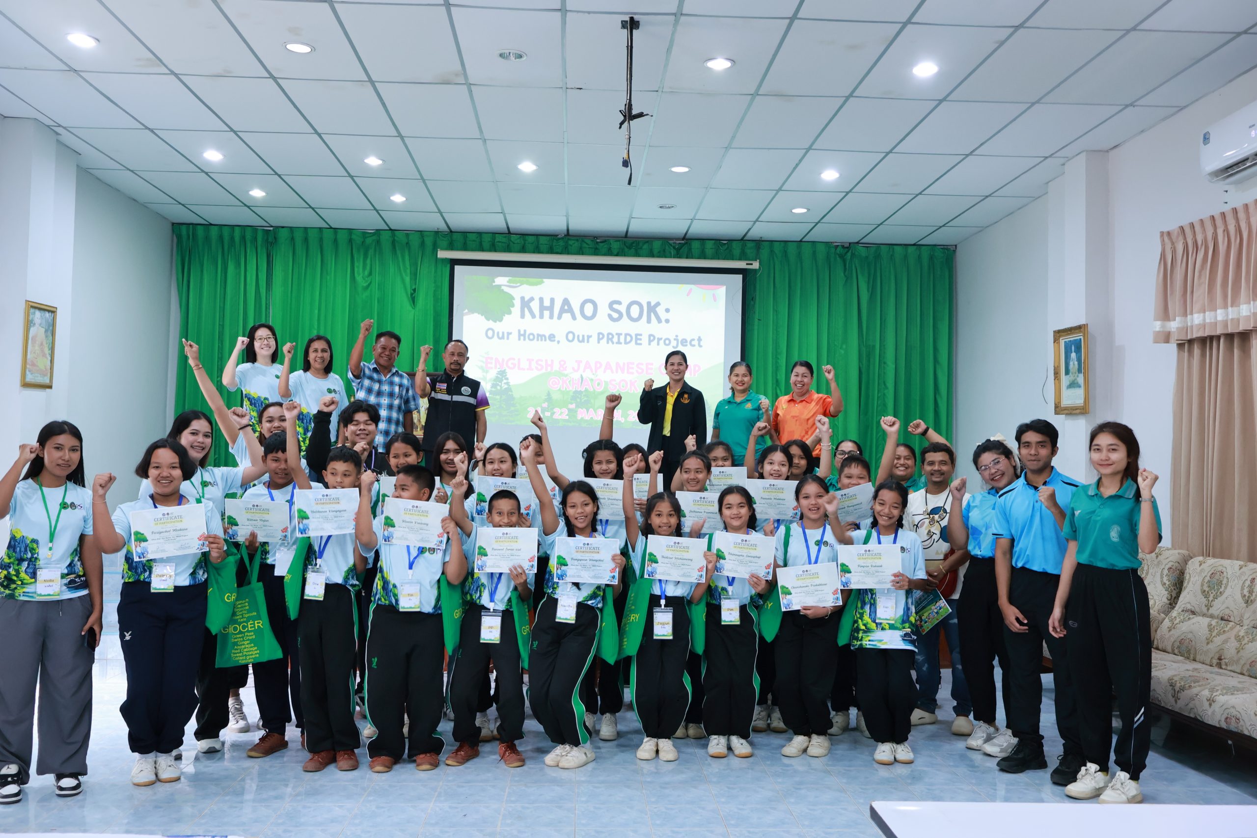 วิทยาลัยนานาชาติการท่องเที่ยว มรส. จัดโครงการ “Khao Sok: Our Home, Our PRIDE Project” ส่งเสริมเยาวชนภูมิใจในถิ่นฐานบ้านเกิด สู่การพัฒนาที่ยั่งยืน