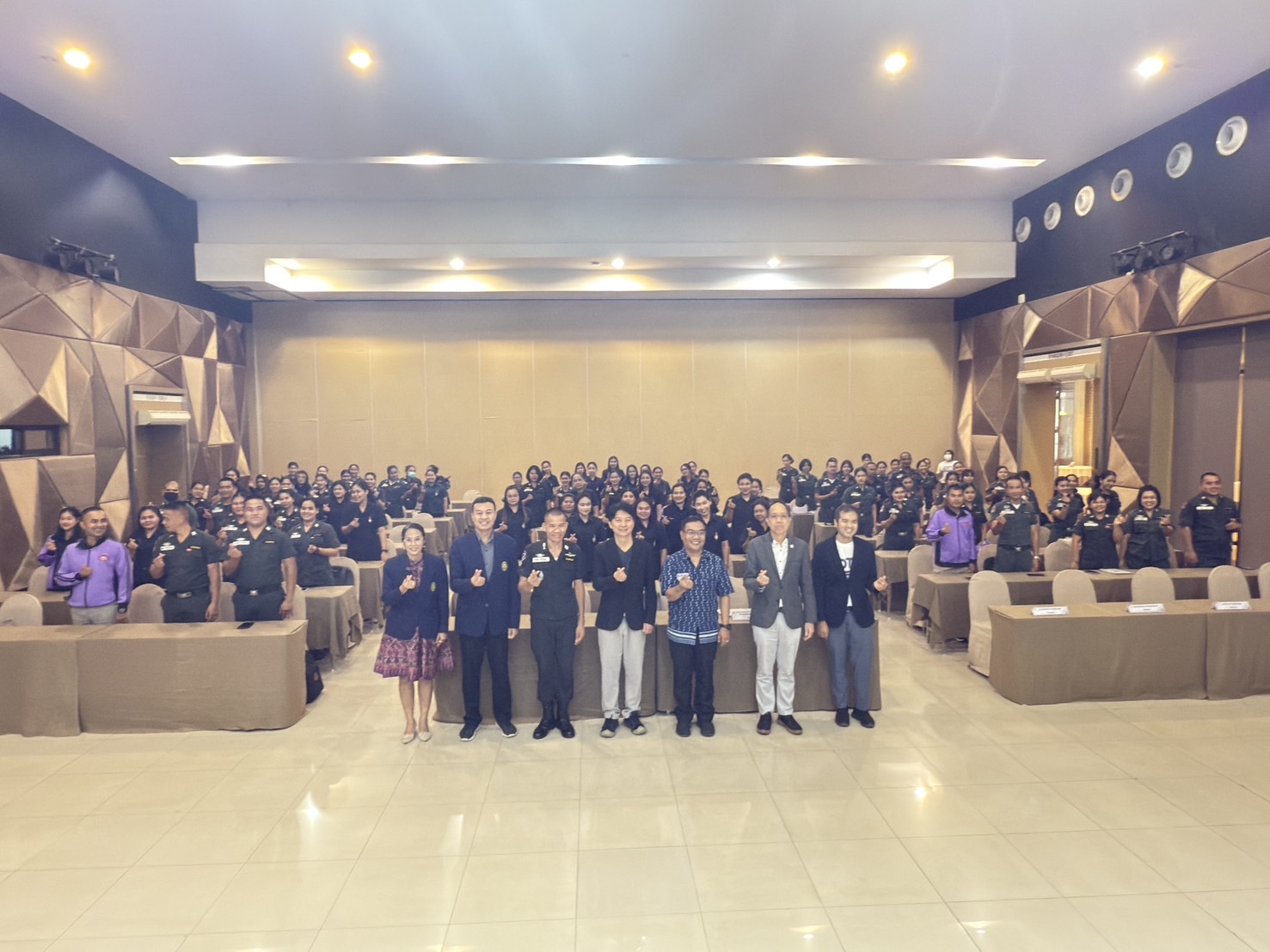 ศูนย์ประสานงาน อพ.สธ.-มรส. จัดฝึกอบรมพัฒนาศักยภาพครู รร.ตำรวจตระเวนชายแดน สังกัด กก.ตชด.ที่ 41