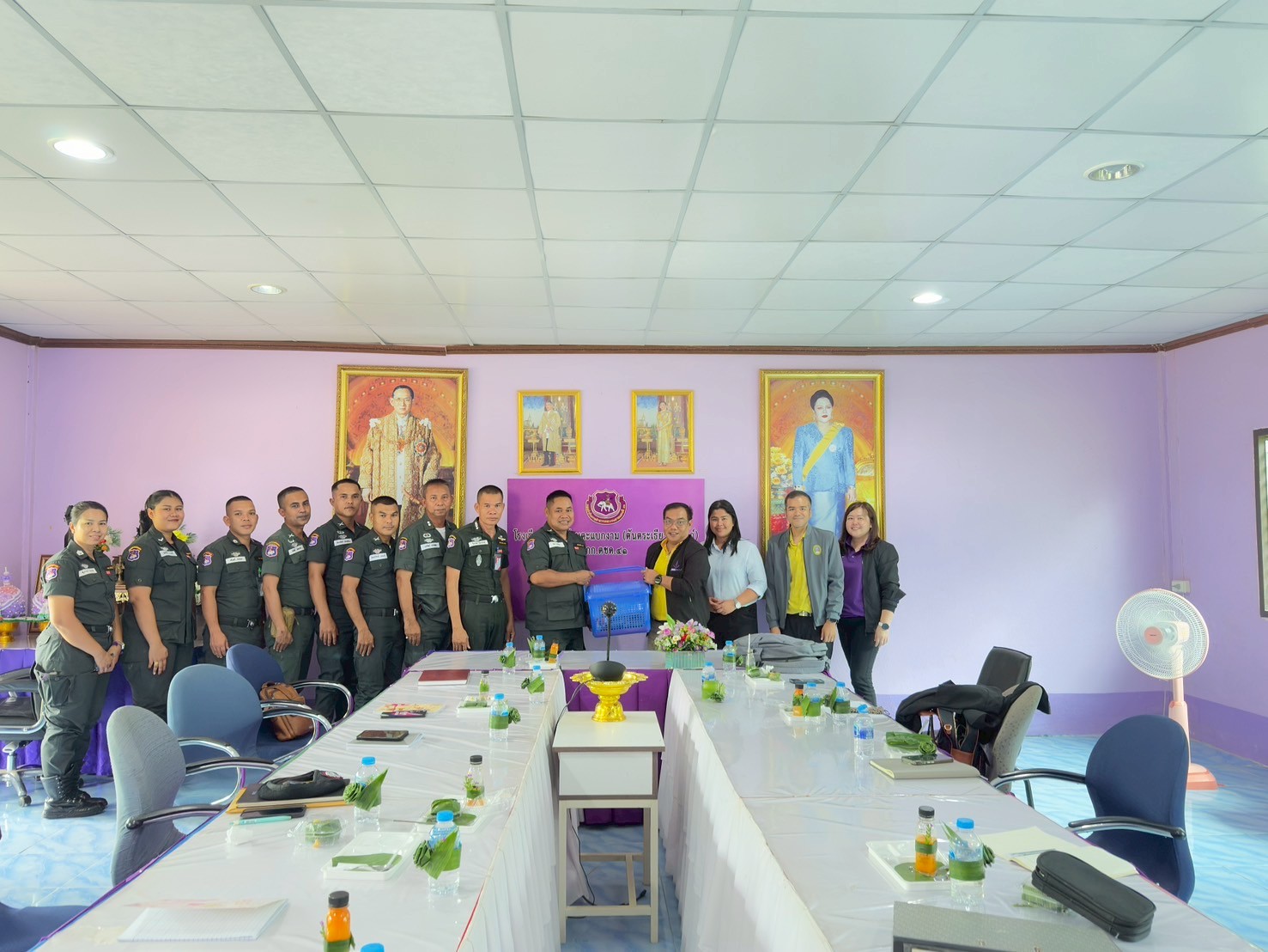 ศูนย์ประสานงาน อพ.สธ.-มรส. ลงพื้นที่นิเทศตรวจเยี่ยมโรงเรียนตำรวจตระเวนชายแดนบ้านตะแบกงาม จังหวัดชุมพร มุ่งส่งเสริมคุณภาพการศึกษาและสืบสานพระราชดำริด้านการอนุรักษ์พันธุกรรมพืช