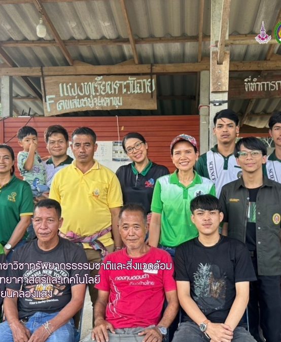 อพ.สธ.-มรส. พัฒนาแปลงขยายพันธุ์ทุเรียนพื้นบ้าน     คลองแสง