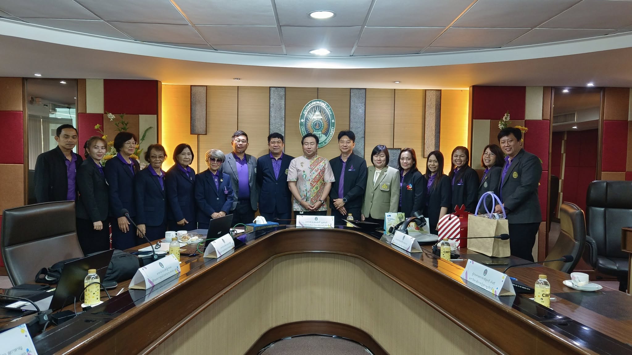 ศูนย์ประสานงาน อพ.สธ.-มรส. ขอบคุณและชื่นชม อพ.สธ.-มหาวิทยาลัยราชภัฏเชียงใหม่ สำหรับการต้อนรับและถ่ายทอดประสบการณ์ด้านสวนพฤกษศาสตร์โรงเรียน