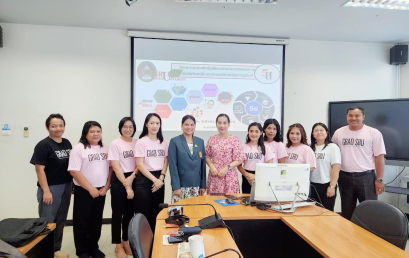 บัณฑิตวิทยาลัย มหาวิทยาลัยราชภัฏสุราษฎร์ธานี เดินหน้าสร้างสำนักงานสีเขียว ขับเคลื่อน SDG 12 สู่การบริโภคและการผลิตที่ยั่งยืน