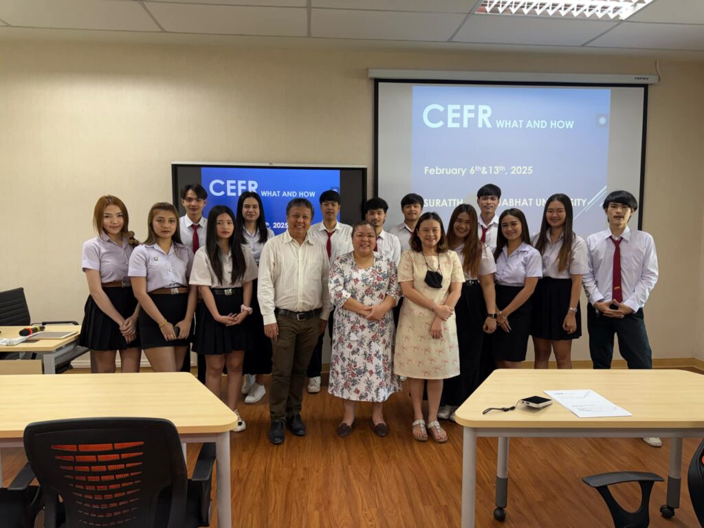 สาขาวิชานวัตกรรมสังคมเพื่อการพัฒนาที่ยั่งยืน คณะมนุษยศาสตร์และสังคมศาสตร์ โครงการอบรมพัฒนาทักษะภาษาอังกฤษตามเกณฑ์มาตรฐาน CEFR ระดับ B1 สาขาวิชานวัตกรรมสังคมเพื่อการพัฒนาที่ยั่งยืน คณะมนุษยศาสตร์และสังคมศาสตร์ โครงการอบรมพัฒนาทักษะภาษาอังกฤษตามเกณฑ์มาตรฐาน CEFR ระดับ B1