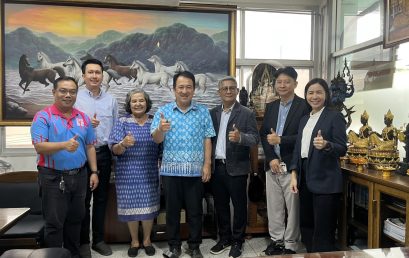 ศูนย์ประสานงาน อพ.สธ.-มรส. ขับเคลื่อนโครงการยกระดับการท่องเที่ยวโดยชุมชนภายใต้ผลไม้อัตลักษณ์ภาคใต้ฯ (เงาะนาสาร) ร่วมหารือนายกเทศมนตรีเมืองนาสาร