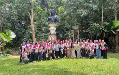 สาขาวิชาภาษาไทย จัดโครงการพัฒนาศักยภาพนักศึกษาสาขาวิชาภาษาไทย อบรมให้ความรู้เรื่อง การตามรอยวรรณกรรมพุทธทาสภิกขุ