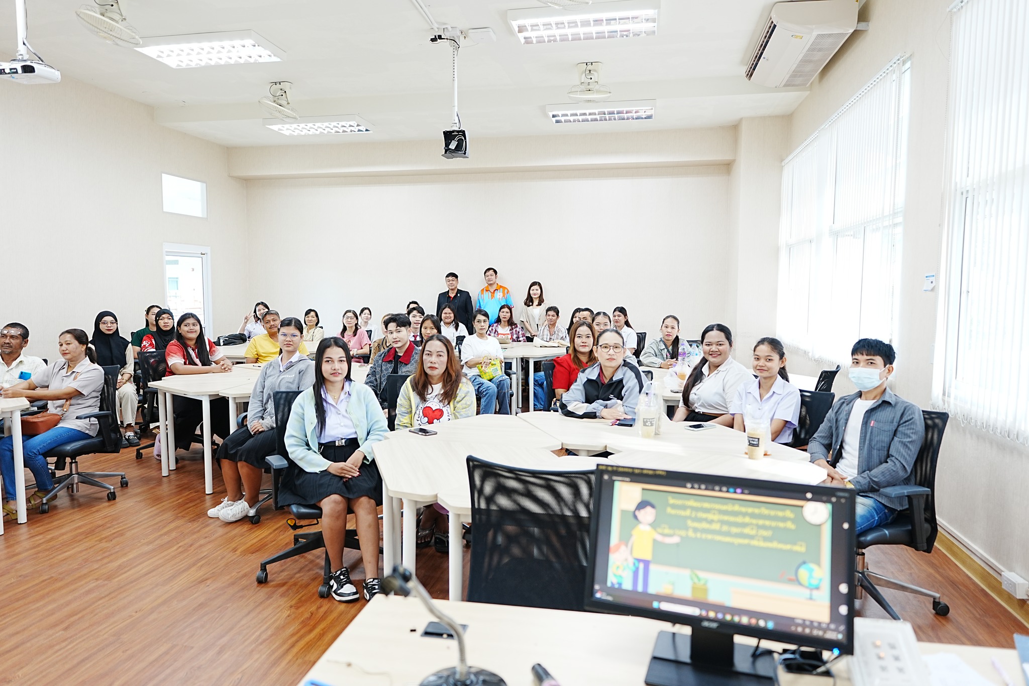 สาขาวิชาภาษาจีน คณะมนุษยศาสตร์และสังคมศาสตร์ จัดโครงการพัฒนาสมรรถนะนักศึกษาสาขาวิชาภาษาจีน กิจกรรมประชุมผู้ปกครองนักศึกษาสาขาวิชาภาษาจีน