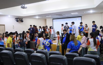 คณะมนุษยศาสตร์และสังคมศาสตร์ มหาวิทยาลัยราชภัฏสุราษฎร์ธานี จัดโครงการอบรมเชิงปฏิบัติการ CPR & AEDโดยได้รับความร่วมมือจากศูนย์สุขภาพชุมชน มหาวิทยาลัยราชภัฏสุราษฎร์ธานี