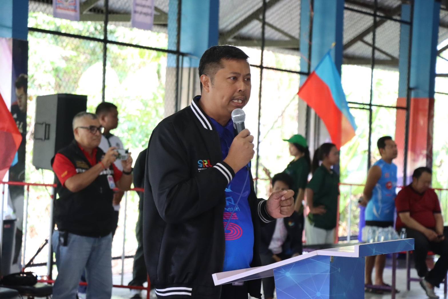 ผู้บริหาร มรส. จับมือผู้นำท้องถิ่น เปิดการแข่งขันกีฬาฟุตซอล SRU CUP ครั้งที่1 ผู้บริหาร มรส. จับมือผู้นำท้องถิ่น เปิดการแข่งขันกีฬาฟุตซอล SRU CUP ครั้งที่1