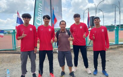 ทีมผลัด 4×100 และ 4×400 เมตร ชาย มรส. ผ่านรอบคัดเลือกทะยานเข้าสู่รอบชิงชนะเลิศได้สำเร็จ