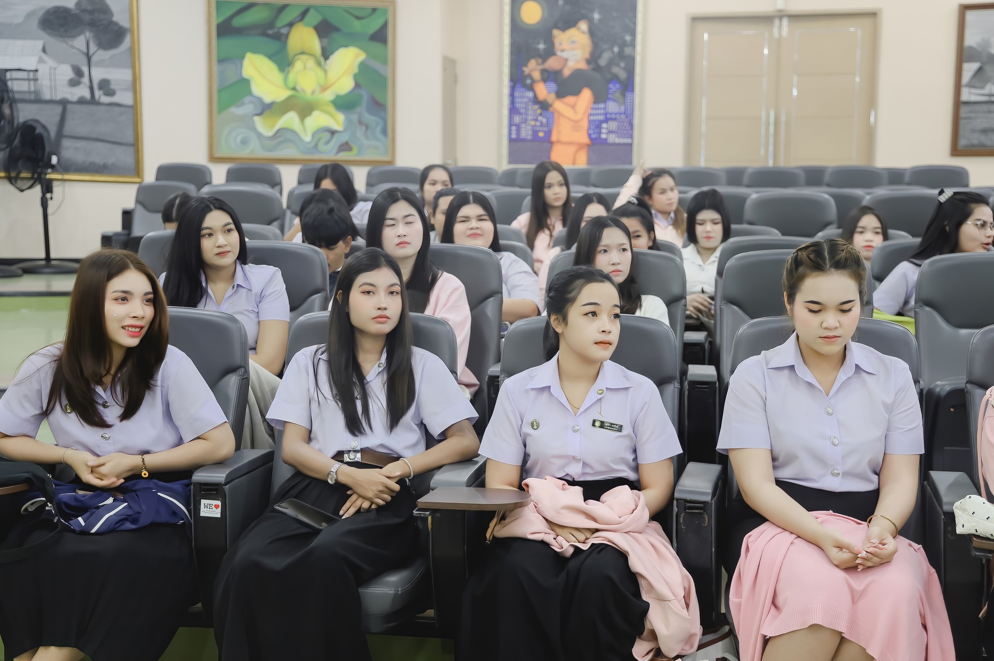 โครงการพัฒนาสมรรถนะนักศึกษาสาขาวิชาภาษาไทย กิจกรรมที่ 1 อบรมเชิงปฏิบัติการ “รู้จริงเรื่องงานสารบรรณ” โครงการพัฒนาสมรรถนะนักศึกษาสาขาวิชาภาษาไทย กิจกรรมที่ 1 อบรมเชิงปฏิบัติการ “รู้จริงเรื่องงานสารบรรณ”