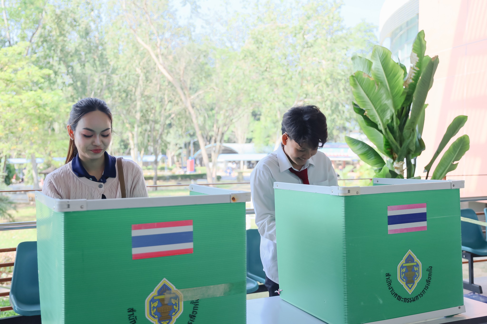 สาขาวิชารัฐศาสตร์ คณะมนุษยศาสตร์และสังคมศาสตร์ มหาวิทยาลัยราชภัฏสุราษฎร์ธานี จัดการเลือกตั้งประธานคณะกรรมการนักศึกษาสาขารัฐศาสตร์ สาขาวิชารัฐศาสตร์ คณะมนุษยศาสตร์และสังคมศาสตร์ มหาวิทยาลัยราชภัฏสุราษฎร์ธานี จัดการเลือกตั้งประธานคณะกรรมการนักศึกษาสาขารัฐศาสตร์