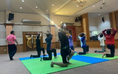 สำนักศิลปะและวัฒนธรรม มรภ.สุราษฎร์ธานี จัดอบรม “นาฏยมวยไชยา” สืบสานภูมิปัญญาศิลปะการต่อสู้พื้นบ้านภาคใต้