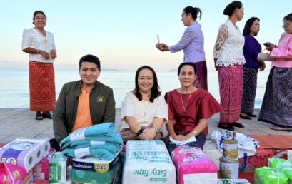 วิทยาลัยสหวิทยาการ เกาะสมุย ร่วมกิจกรรมถนนสายบุญ สร้างสังคมแห่งการแบ่งปัน