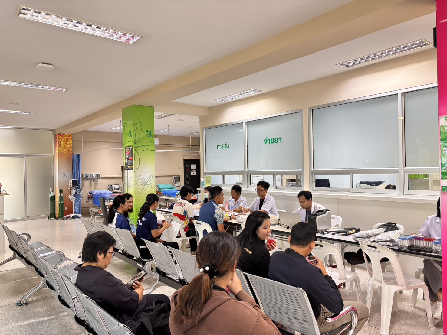 โครงการจัดตั้งศูนย์สุขภาพชุมชน มรส. จัดกิจกรรมบริจาคโลหิต เนื่องใน “วันราชภัฏ 14 กุมภาพันธ์” ร่วมสร้างสังคมแห่งการให้