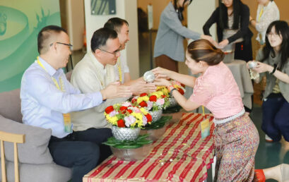 “พิธีสงกรานต์วัฒนธรรมไทย–จีน” ภายใต้โครงการแลกเปลี่ยนนักศึกษาและอาจารย์ร่วมกับ Shantou University ณ ซัวเถา สาธารณรัฐประชาชนจีน