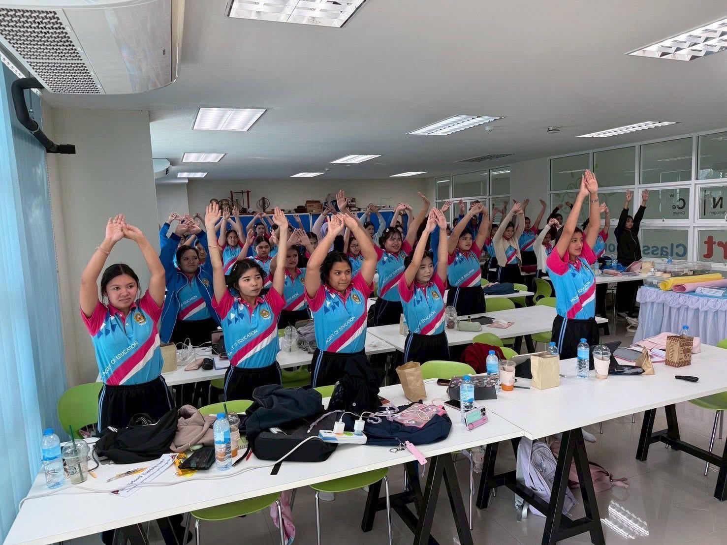 กิจกรรมอบรมสร้างสื่อของเล่นและเทคโนโลยีดิจิทัล เสริมแกร่งนักศึกษาครูปฐมวัยยุคใหม่