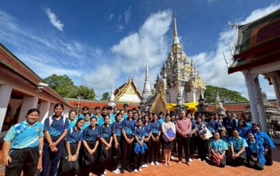 สาขาวิชาสังคมศึกษา คณะครุศาสตร์ จัดค่ายล่องใต้ตามรอยศรีวิชัย พานักศึกษาครูสังคมศึกษาเรียนรู้ประวัติศาสตร์ไชยาผ่านเครื่องมือวิศวกรสังคม
