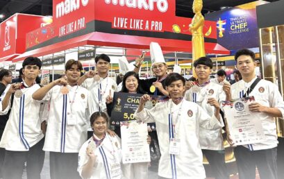 ทัพเชฟธุรกิจอาหาร มรส. กวาด 8 รางวัลใหญ่ศึกเชฟนานาชาติ TUCC 2026 ที่งาน THAIFEX