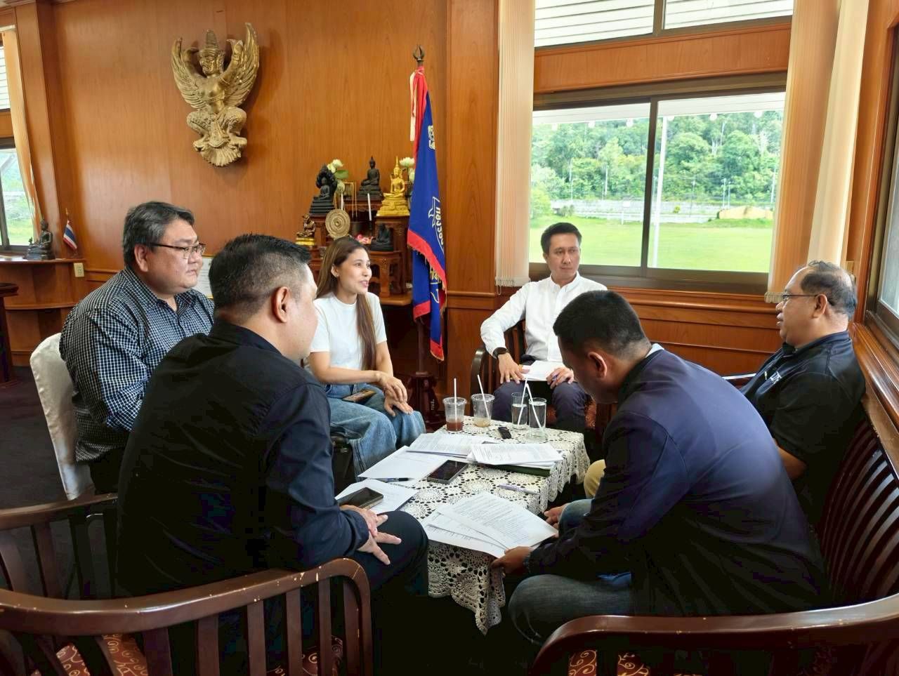 มรส. ลงพื้นที่เก็บข้อมูลติดตามความก้าวหน้าโครงการอ่างเก็บน้ำคลองสีสุก อันเนื่องมาจากพระราชดำริ มุ่งบริหารจัดการน้ำอย่างยั่งยืนและมีส่วนร่วม มรส. ลงพื้นที่เก็บข้อมูลติดตามความก้าวหน้าโครงการอ่างเก็บน้ำคลองสีสุก อันเนื่องมาจากพระราชดำริ มุ่งบริหารจัดการน้ำอย่างยั่งยืนและมีส่วนร่วม