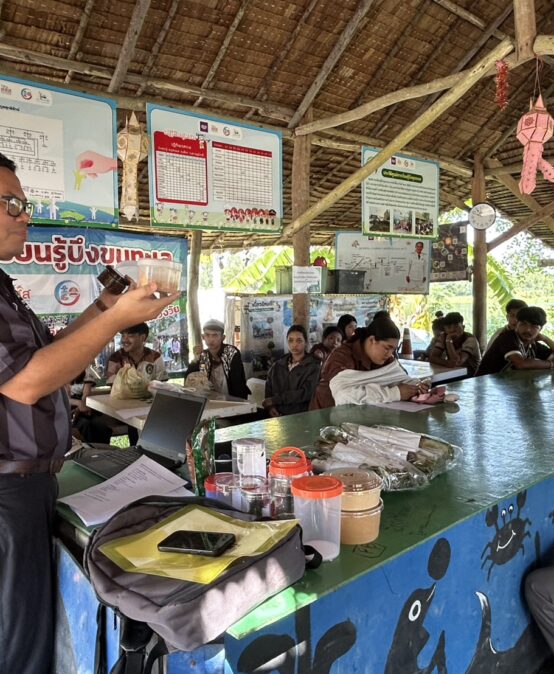 สาขาวิชาการพัฒนาชุมชน คณะมนุษยศาสตร์และสังคมศาสตร์ มหาวิทยาลัยราชภัฏสุราษฎร์ธานี จัดโครงการ“พัฒนาผลิตภัณฑ์เพื่อยกระดับตลาดวิถีชุมชน คนริมบึงขุนทะเล”