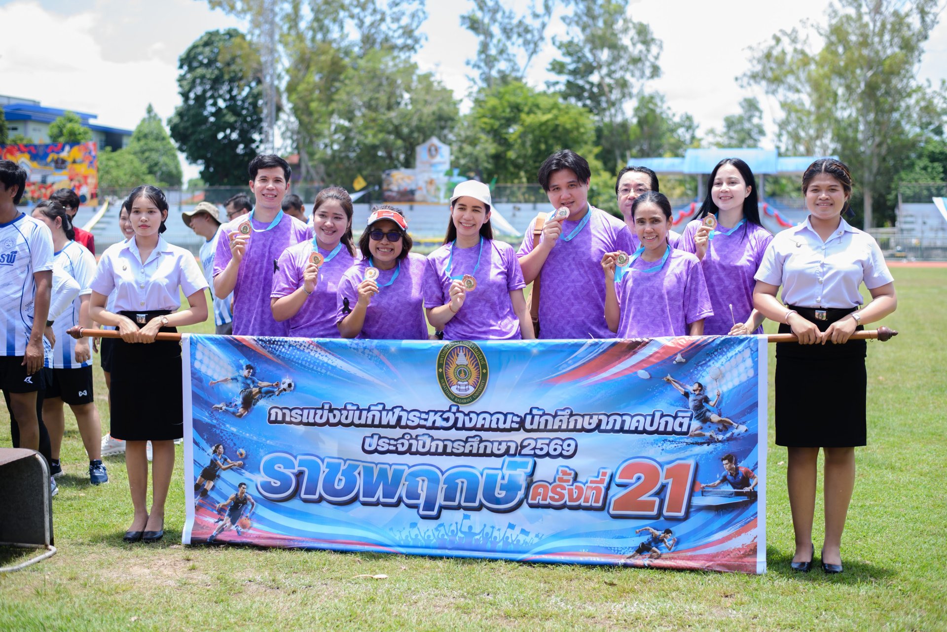 ทีมเล็ก พลังเกินร้อย! อาจารย์และบุคลากร IST โชว์พลังคว้าชัยกรีฑารุ่นพิเศษ “ราชพฤกษ์เกมส์ ครั้งที่ 21”