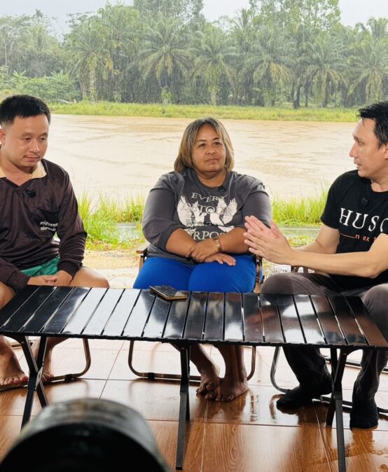 สาขาวิชารัฐประศาสนศาสตร์ คณะมนุษยศาสตร์และสังคมศาสตร์ มหาวิทยาลัยราชภัฏสุราษฎร์ธานี ลงพื้นที่ ณ ที่ทำการกำนันตำบลคลองชะอุ่น 