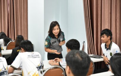 นักศึกษาวิศวกรสังคม ลงพื้นที่สำรวจขยะจริง ออกแบบ SRU Smart Waste Station สู่การเปลี่ยนแปลงที่ยั่งยืน