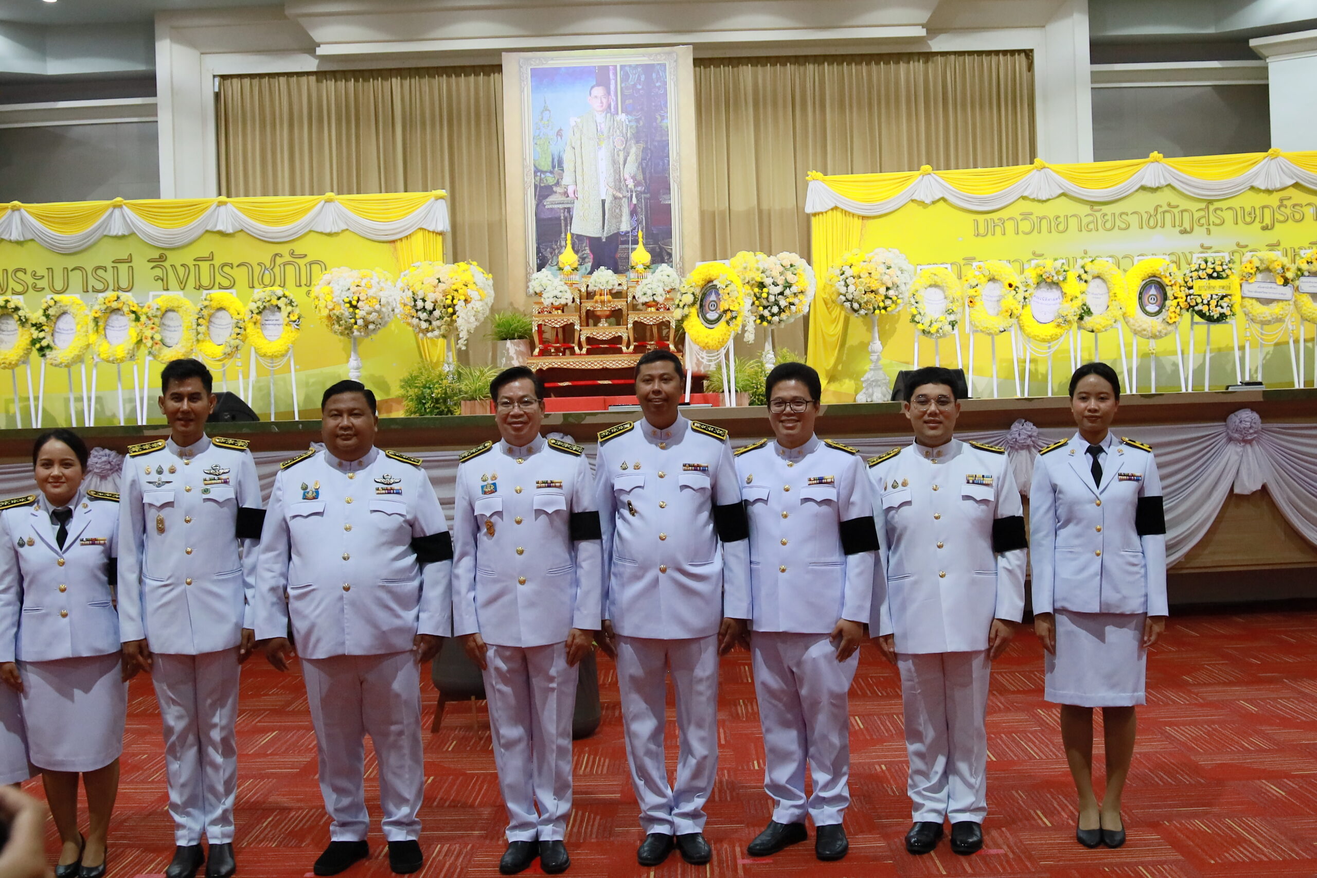 คณะมนุษยศาสตร์และสังคมศาสตร์ มรส. ร่วมพิธีน้อมรำลึกในพระมหากรุณาธิคุณ เนื่องในวันนวมินทรมหาราช ประจำปี 2569